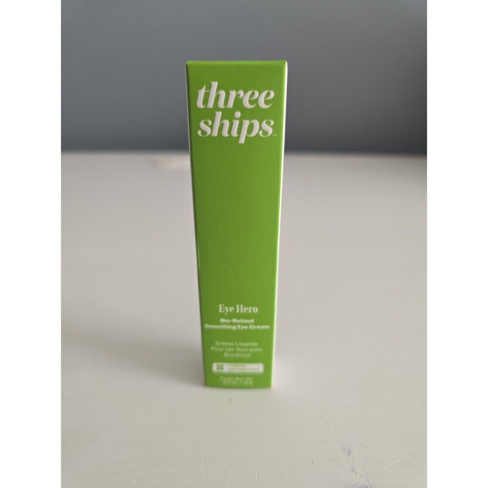 Three Ships Eye Hero Bio-Retinol Smoothing Eye Cream 15g - NEW IN BOX Retail $40